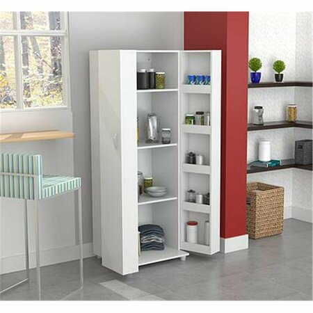 PROCOMFORT Storage Cabinet & Pantry - Laricina White PR3002260